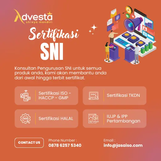 jasa sertifikasi sni